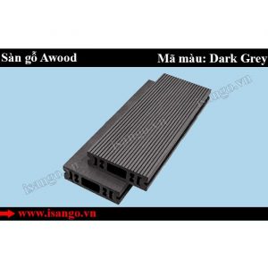 Sàn gỗ Awood MS105K30_Dark Grey