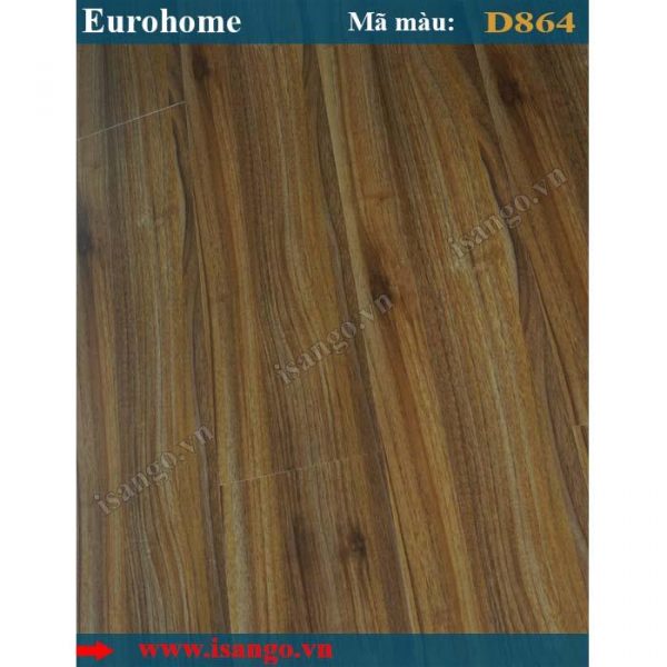 Sàn gỗ Eurohome D864 dày 8mm
