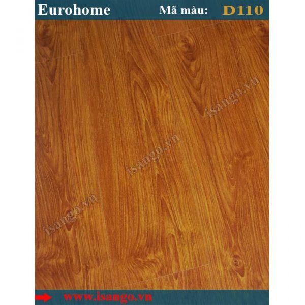 Sàn gỗ Eurohome D110 dày 8mm