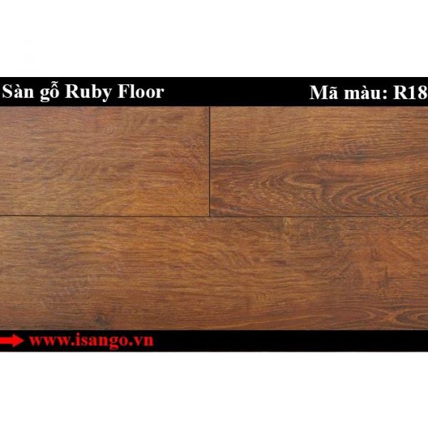 Sàn gỗ Ruby Floor R18
