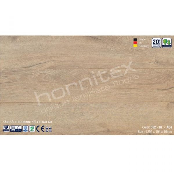 Sàn gỗ Hornitex 552 10mm