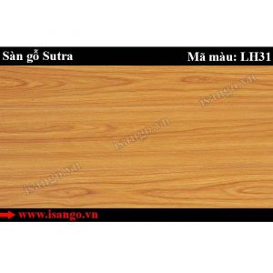 Sàn gỗ Sutra LH31 8mm bản nhỡ