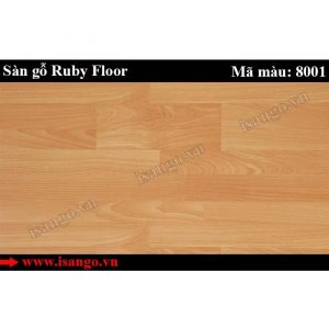 Sàn gỗ Ruby Floor 8mm 8001