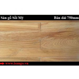 Sàn gỗ Sồi Mỹ 750mm