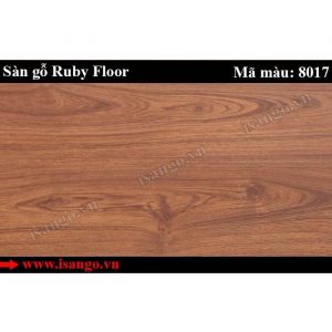 Sàn gỗ Ruby Floor 8mm 8017