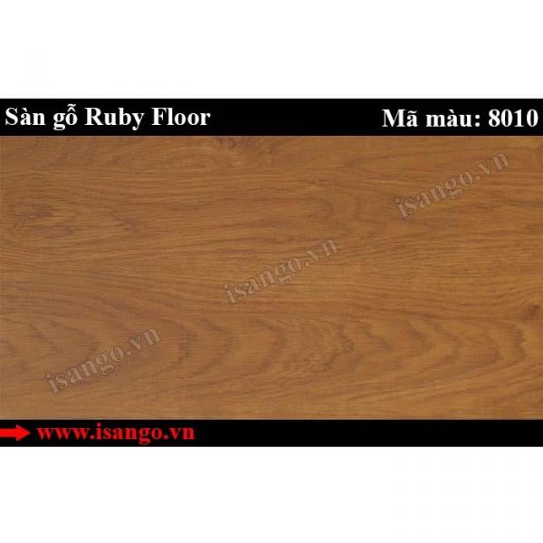 Sàn gỗ Ruby Floor 8mm 8010