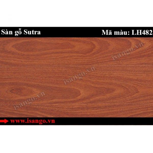 Sàn gỗ Sutra LH482 12mm bản nhỏ