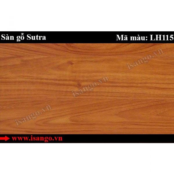 Sàn gỗ Sutra LH115 12mm bản nhỏ