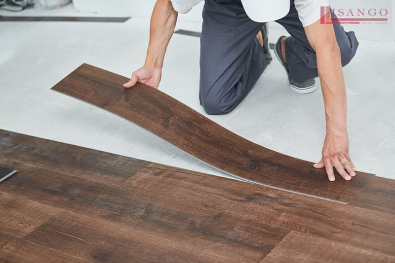 Thi công sàn nhựa vân gỗ đúng kỹ thuật