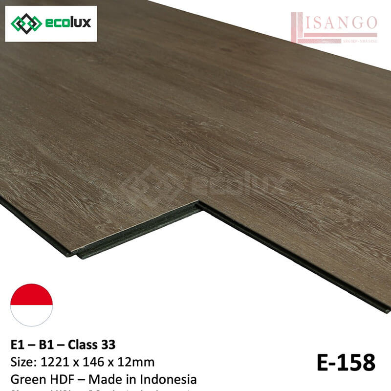 Sàn gỗ Ecolux E158 Sàn gỗ Ecolux E158