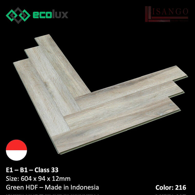 Sàn gỗ xương cá Ecolux E216 Sàn gỗ xương cá Ecolux E216